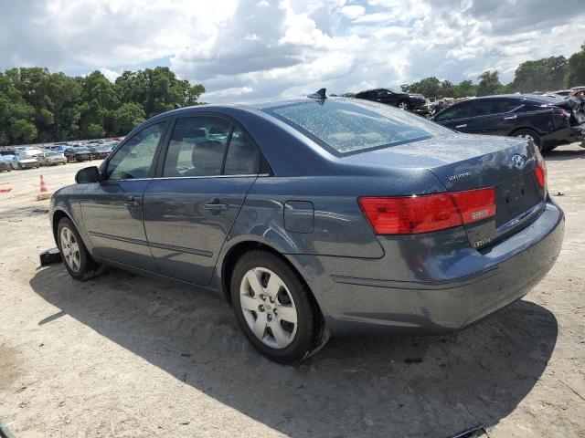 5NPET46C39H466544 - 2009 HYUNDAI SONATA GLS BLUE photo 2