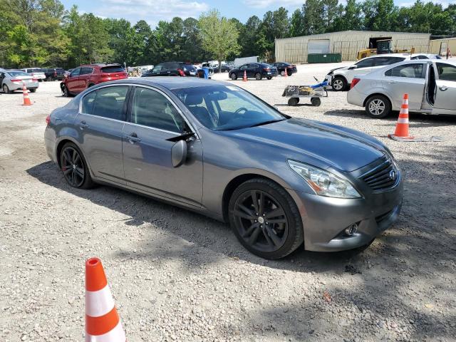 JN1CV6AP4CM621108 - 2012 INFINITI G37 BASE GRAY photo 4