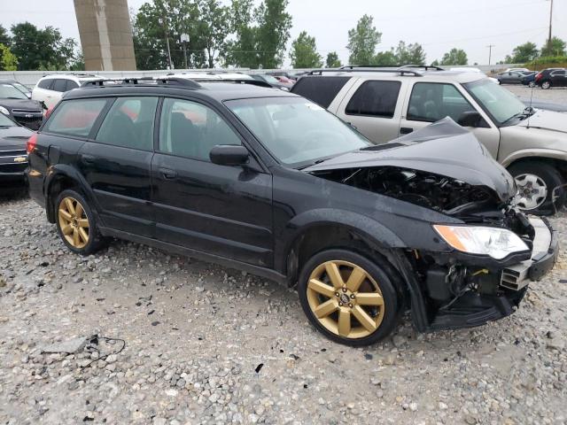 4S4BP61C186343310 - 2008 SUBARU OUTBACK 2.5I BLACK photo 4