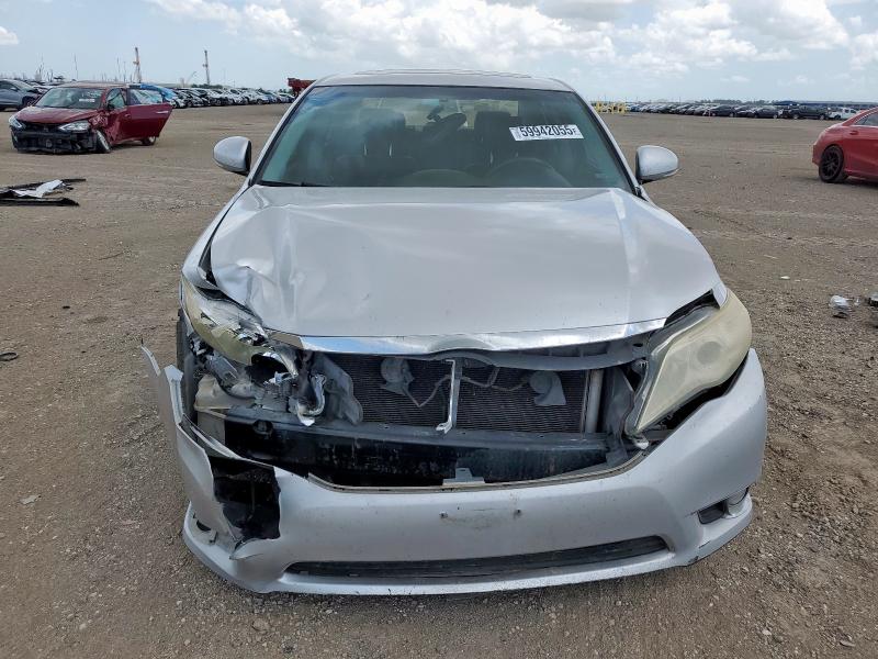 4T1BK3DB9CU447435 - 2012 TOYOTA AVALON BASE SILVER photo 5