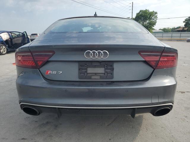 WUAWABFC1HN901870 - 2017 AUDI RS7 PRESTIGE GRAY photo 6
