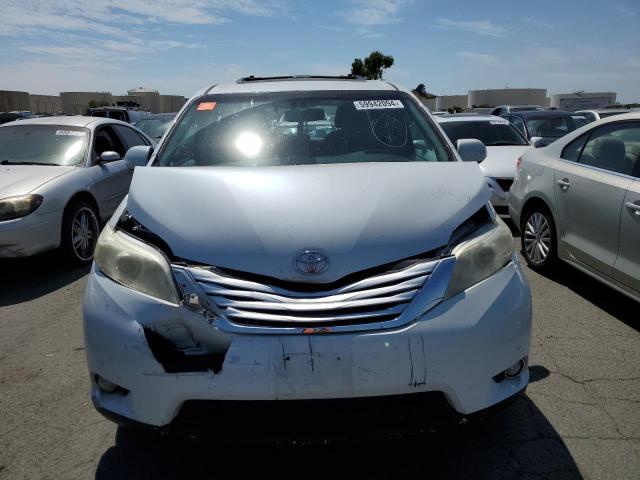 5TDDK3DC2ES092704 - 2014 TOYOTA SIENNA XLE WHITE photo 5