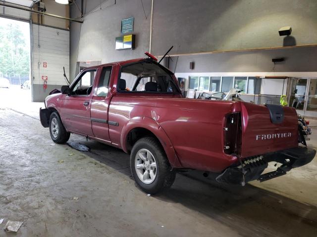 1N6DD26S21C397573 - 2001 NISSAN FRONTIER KING CAB XE RED photo 2