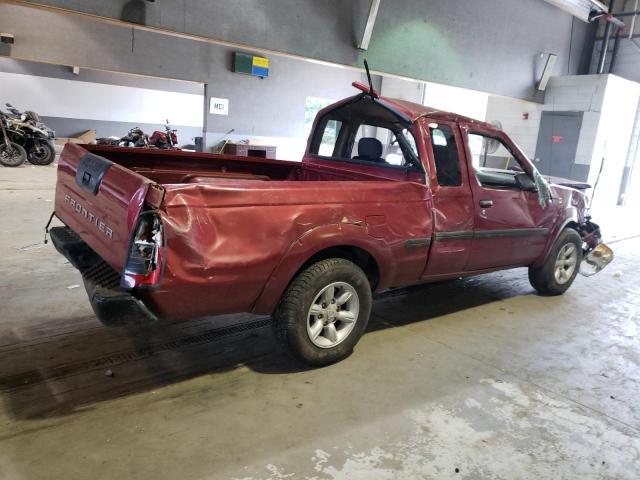 1N6DD26S21C397573 - 2001 NISSAN FRONTIER KING CAB XE RED photo 3