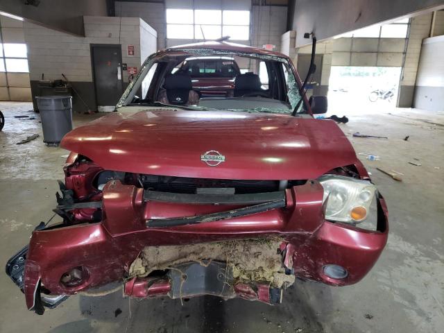 1N6DD26S21C397573 - 2001 NISSAN FRONTIER KING CAB XE RED photo 5