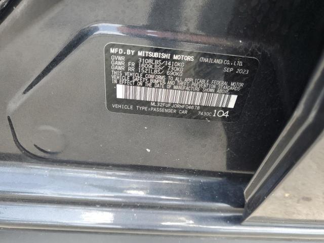 ML32FUFJ0RHF04678 - 2024 MITSUBISHI MIRAGE G4 ES GRAY photo 13