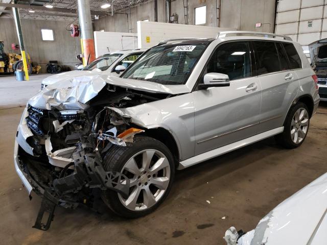 WDCGG8HB9AF338651 - 2010 MERCEDES-BENZ GLK 350 4MATIC SILVER photo 1