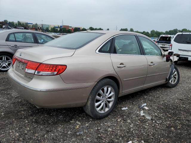 KMHFC46F48A287994 - 2008 HYUNDAI AZERA SE TAN photo 3