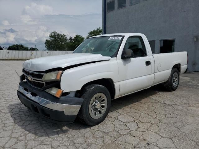 1GCEC14ZX7Z157665 - 2007 CHEVROLET SILVERADO C1500 CLASSIC Ağ foto 1