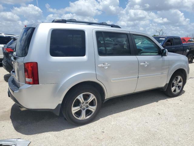 5FNYF4H59DB065218 - 2013 HONDA PILOT EXL SILVER photo 3