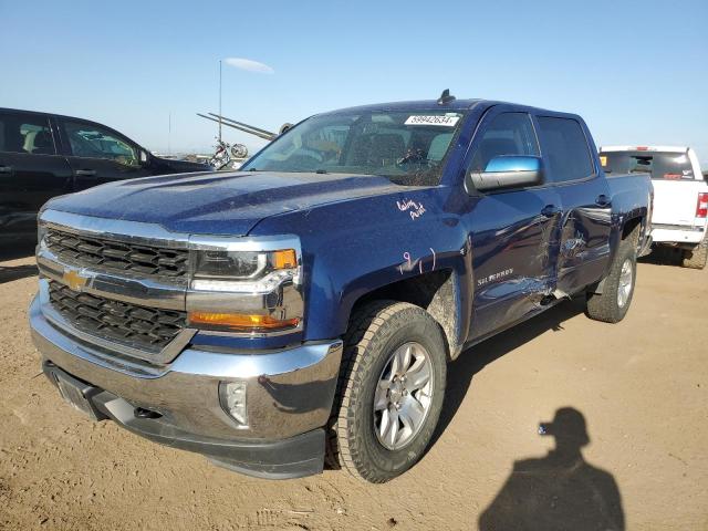 3GCUKREC3JG234875 - 2018 CHEVROLET SILVERADO K1500 LT BLUE photo 1