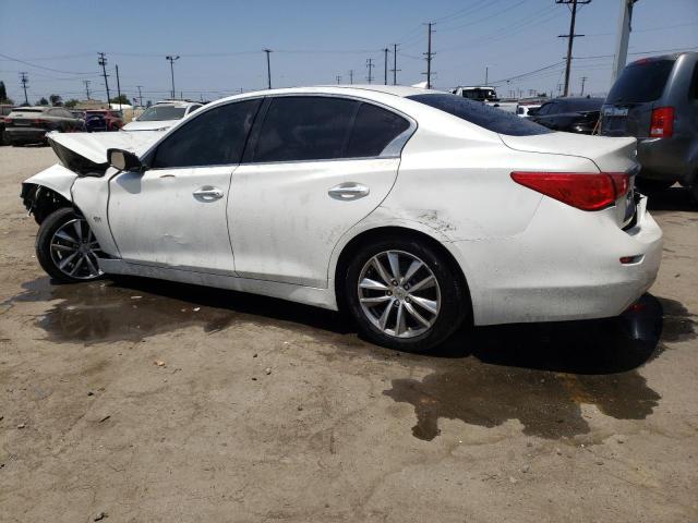 JN1CV7AP5HM640800 - 2017 INFINITI Q50 BASE WHITE photo 2