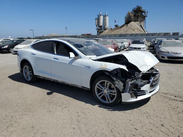 5YJSA1CN7CFP02728 - 2012 TESLA MODEL S 白色 照片 4