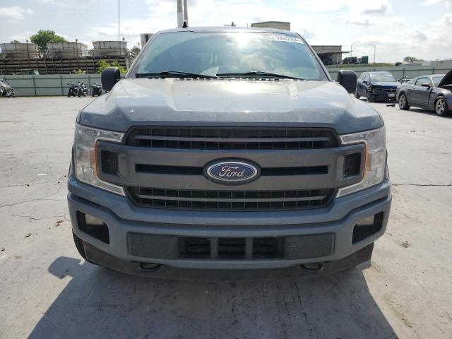 1FTEW1E48KKC10956 - 2019 FORD F150 SUPERCREW GRAY photo 5