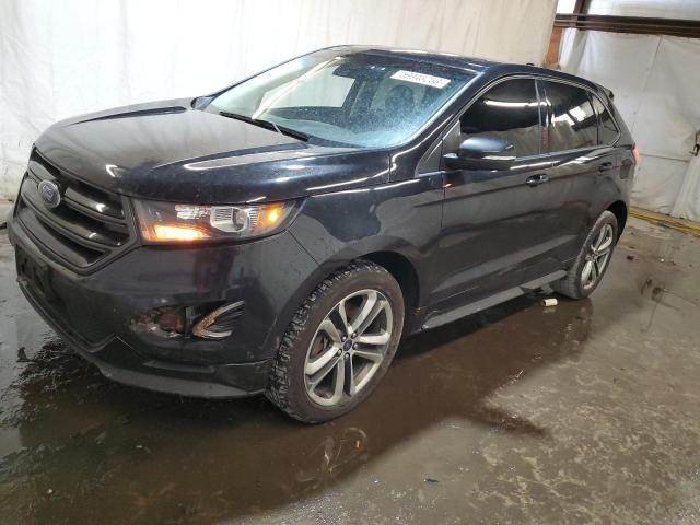 2FMTK4AP6FBC10289 - 2015 FORD EDGE SPORT BLACK photo 1