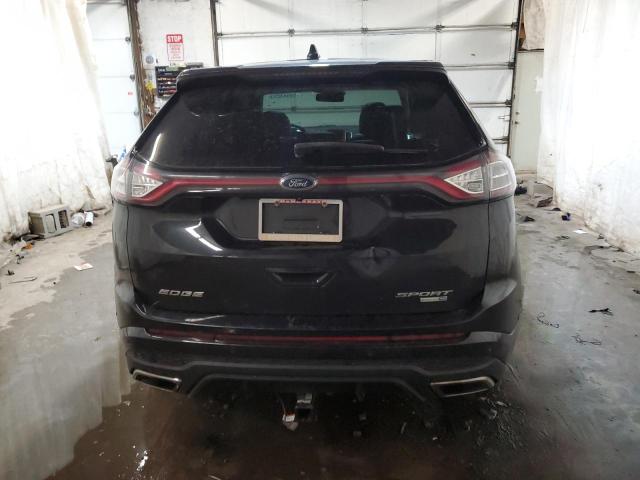 2FMTK4AP6FBC10289 - 2015 FORD EDGE SPORT BLACK photo 6