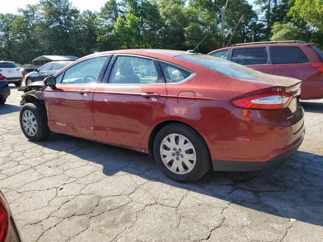 3FA6P0G70ER251557 - 2014 FORD FUSION S BURGUNDY photo 2