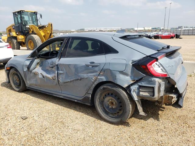 SHHFK7H92JU302374 - 2018 HONDA CIVIC SPORT TOURING GRAY photo 2