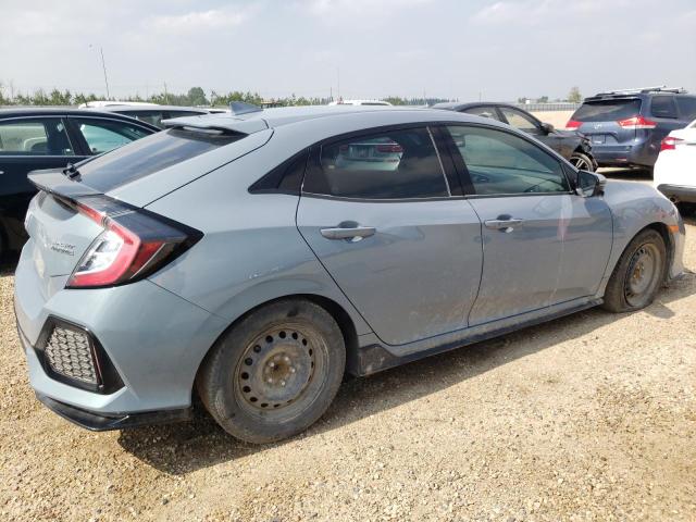 SHHFK7H92JU302374 - 2018 HONDA CIVIC SPORT TOURING GRAY photo 3