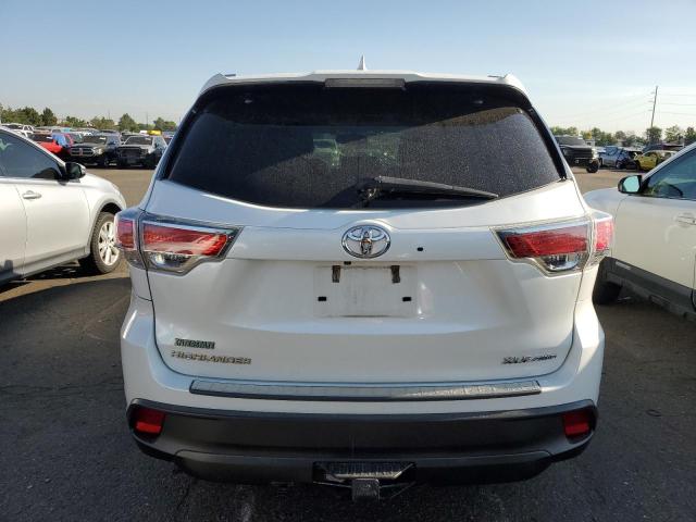 5TDJKRFH6GS278716 - 2016 TOYOTA HIGHLANDER XLE თეთრი ფოტო 6