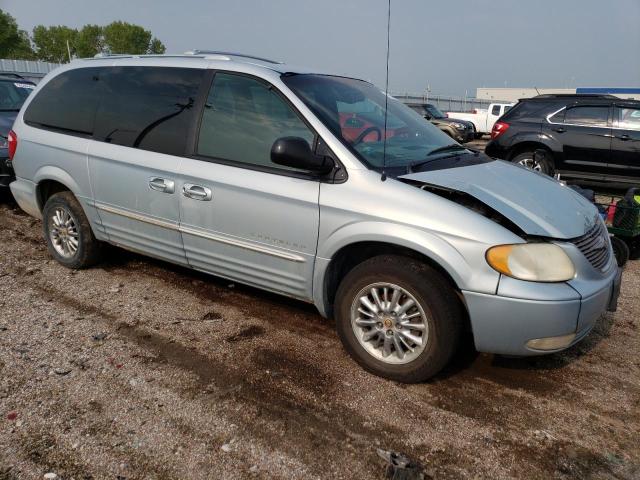 2C8GT64L71R168981 - 2001 CHRYSLER TOWN & COU LIMITED GRAY photo 4