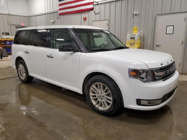 2FMHK6C89KBA13408 - 2019 FORD FLEX SEL WHITE photo 4