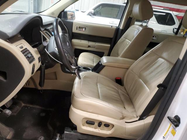 2FMHK6C89KBA13408 - 2019 FORD FLEX SEL WHITE photo 7