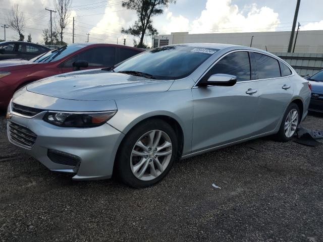 1G1ZD5ST6JF142666 - 2018 CHEVROLET MALIBU LT SILVER photo 1