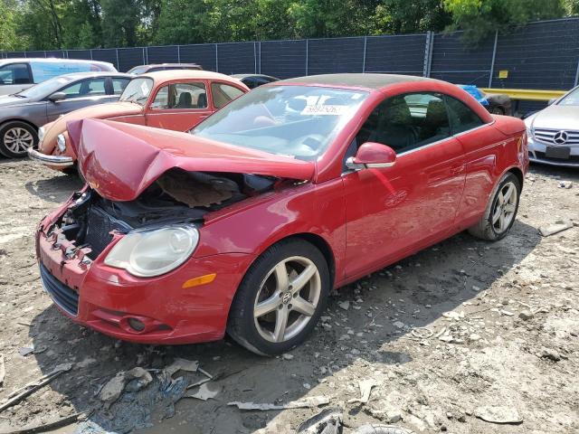 WVWDA71F77V003954 - 2007 VOLKSWAGEN EOS 2.0T SPORT RED photo 1