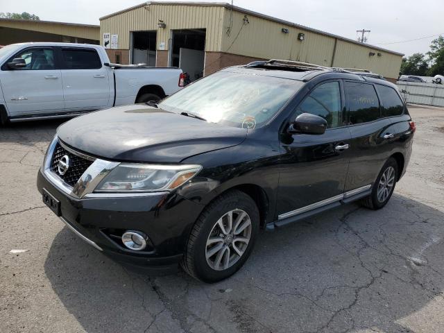 5N1AR2MM9DC637696 - 2013 NISSAN PATHFINDER S BLACK photo 1