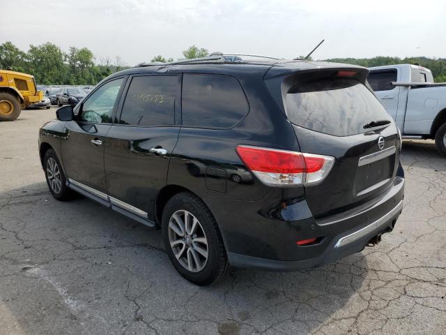 5N1AR2MM9DC637696 - 2013 NISSAN PATHFINDER S BLACK photo 2