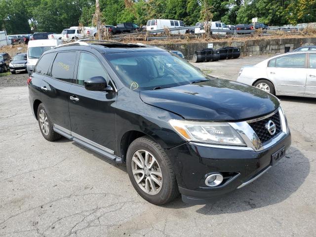 5N1AR2MM9DC637696 - 2013 NISSAN PATHFINDER S BLACK photo 4