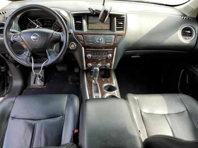 5N1AR2MM9DC637696 - 2013 NISSAN PATHFINDER S BLACK photo 8