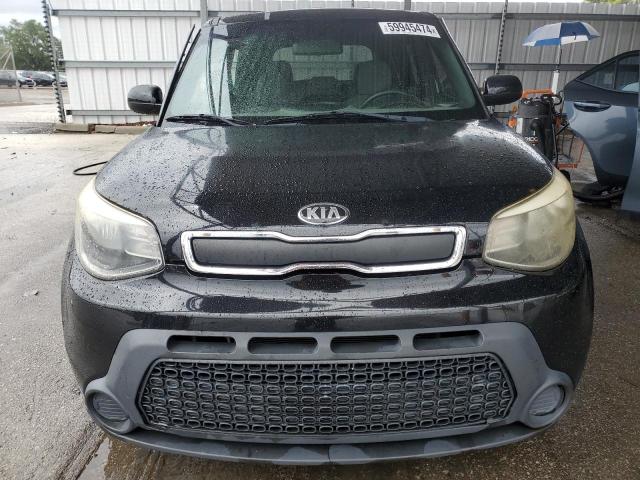 KNDJN2A24F7116268 - 2015 KIA SOUL BLACK photo 5