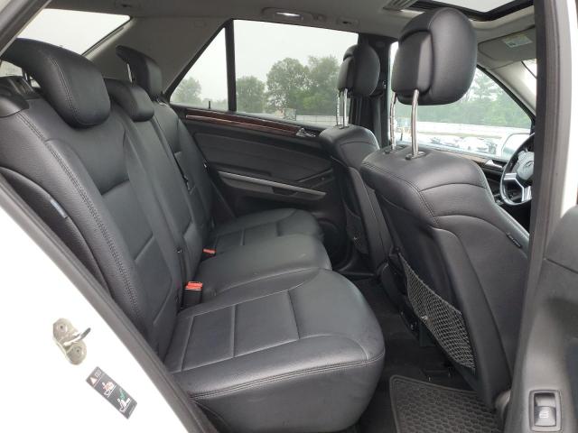 4JGBB8GB7AA540199 - 2010 MERCEDES-BENZ ML 350 4MATIC WHITE photo 10