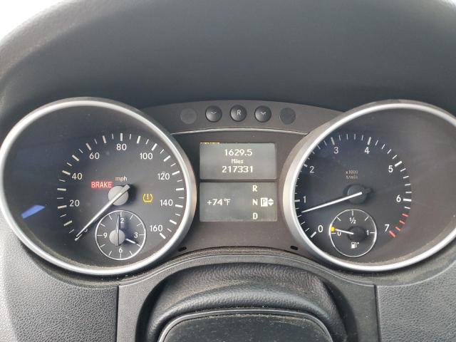 4JGBB8GB7AA540199 - 2010 MERCEDES-BENZ ML 350 4MATIC WHITE photo 9