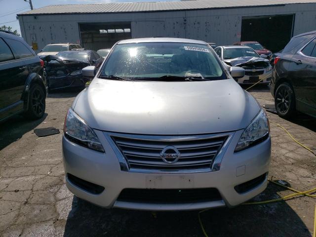 3N1AB7APXEY250087 - 2014 NISSAN SENTRA S SILVER photo 5