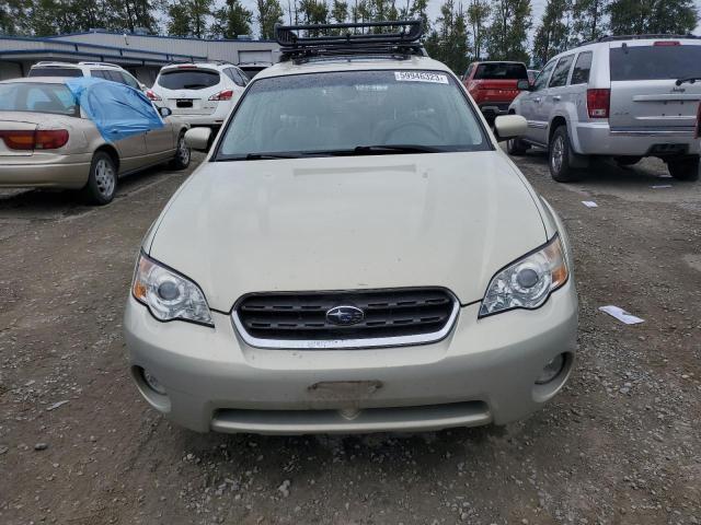 4S4BP62C567312793 - 2006 SUBARU LEGACY OUTBACK 2.5I LIMITED BEIGE photo 5