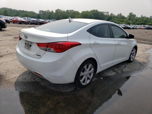 5NPDH4AE8CH122611 - 2012 HYUNDAI ELANTRA GLS WHITE photo 3