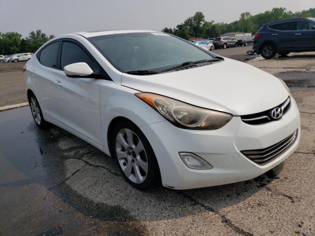 5NPDH4AE8CH122611 - 2012 HYUNDAI ELANTRA GLS WHITE photo 4