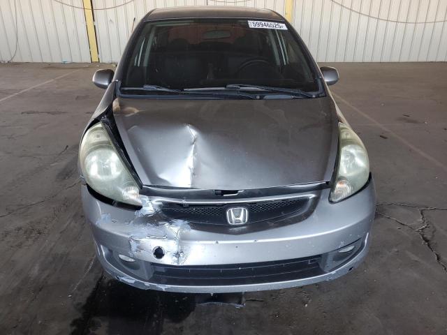 JHMGD38628S019838 - 2008 HONDA FIT SPORT ვერცხლისფერი ფოტო 5