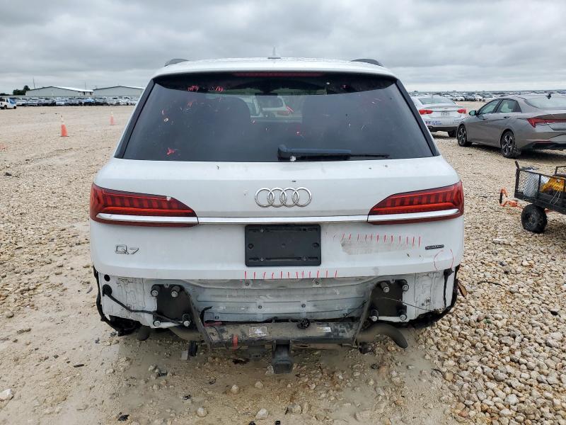 WA1VXBF71LD003627 - 2020 AUDI Q7 PRESTIGE WHITE photo 6