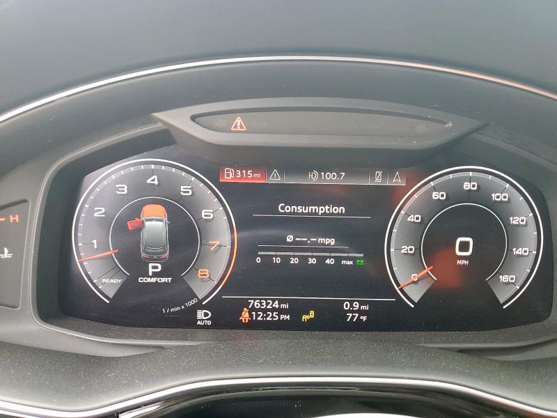 WA1VXBF71LD003627 - 2020 AUDI Q7 PRESTIGE WHITE photo 9