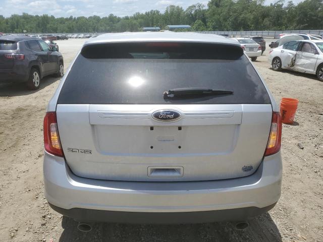 2FMDK3GCXDBE18000 - 2013 FORD EDGE SE SILVER photo 6