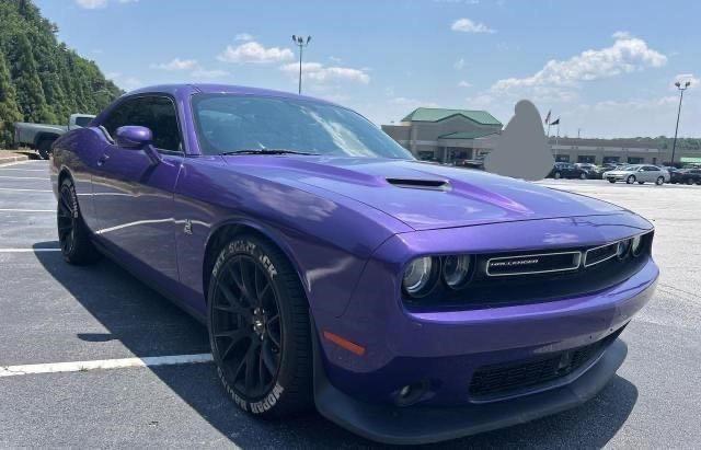 2C3CDZFJXJH310311 - 2018 DODGE CHALLENGER R/T 392 PURPLE photo 1