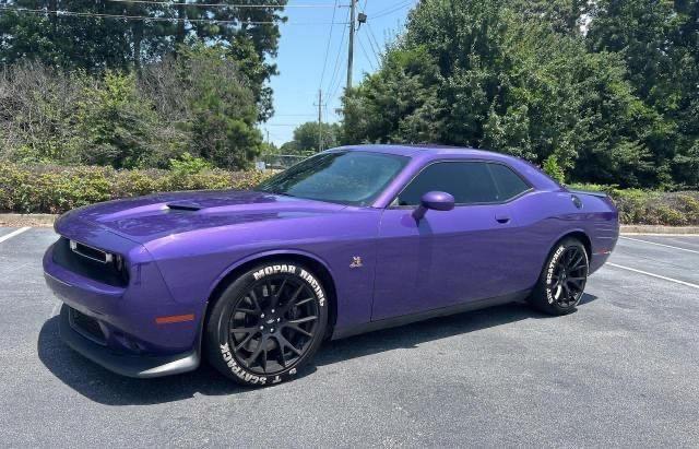 2C3CDZFJXJH310311 - 2018 DODGE CHALLENGER R/T 392 PURPLE photo 2