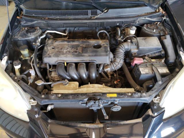 2T1KR30E07C642178 - 2007 TOYOTA COROLLA MA XR BLACK photo 11