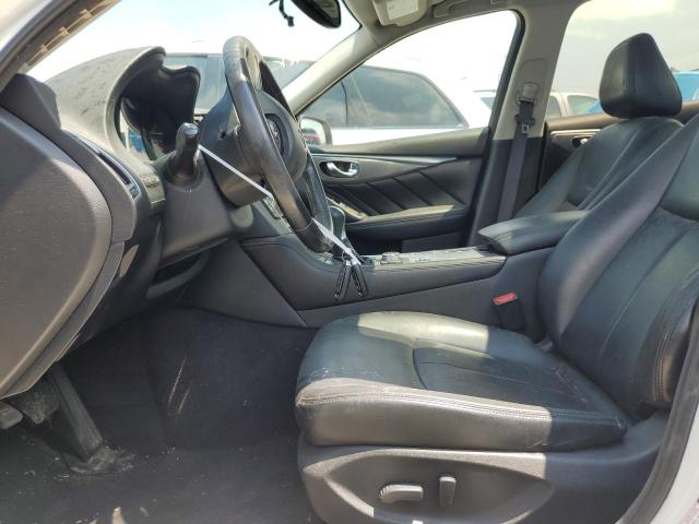 JN1BV7AR7FM420150 - 2015 INFINITI Q50 BASE WHITE photo 7
