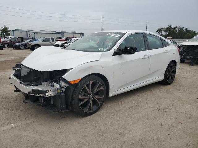 2HGFC2F87KH575206 - 2019 HONDA CIVIC SPORT 白色 照片 1