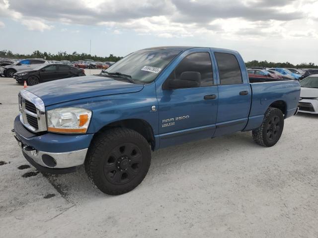 3D7KR28C86G273948 - 2006 DODGE RAM 2500 ST BLUE photo 1